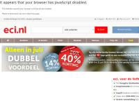 Website van Boeken en Platen Clubcenter 