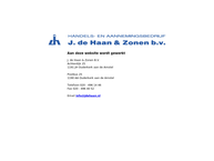J. de Haan & Zn.