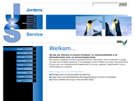 Website van Jordens Service 