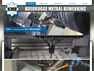 Website van Koebrugge Metaalbewerking B.V. 