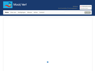 Website van Mooij Verf - Amsterdam 