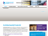 Website van Schildersbedrijf Gabriel 