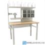 Treston HD inpaktafels zijn uitermate geschikt voor logistieke en industriële bedrijvenn die efficiënt en ergonomisch willen inpakken. 
De HD inpaktafel heeft veel van dezelfde functionaliteiten als de concept inpaktafels, maar deze robuuste 4 poots-werktafel heeft een groot draagvermogen tot 750 kg.

Deze inpaktafel heeft verschillende opties als het gaat om tafelbladen. Kies uit Multiplex, RVS, Plastic top, Staal of HPL.

Kies uit ons assortiment inhaakbare accessoires om de ideale paktafel voor uw situatie te creëren. Veranderd de functie naderhand, dan is de tafel eenvoudig aan te passen naar de nieuwe situatie. 

Benieuwd naar de mogelijkheden van onze HD paktafels? Sinds 1963 is Sovella Nederland BV specialist in de producten van Treston, ons ervaren team is u graag van dienst. Voorheen werd dit merk verkocht onder de naam Sovella en GWS.