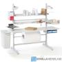 Soms voldoet een inpaktafel simpelweg niet aan de wensen. Voor speciale projecten heeft Sovella Nederland BV de passende oplossing. Onze multi inzetbare packing frames zijn een goed voorbeeld hiervan. 

De frames hebben geperforeerde staanders waaraan een groot scala aan accessoires gemonteerd kunnen worden. Zo'n opstelling is bijvoorbeeld ideaal voor boven een rollenbaan of in een beperkte omgeving.
