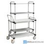 De Treston TRTA project trolleys zijn ideaal voor gebruik in een ESD-veilige werkplaats of als picktrolley voor een webshop. Deze trolleys zijn verkrijgbaar in diverse afmetingen en de legborden zijn op hoogte instelbaar. 

Het slanke design is ideaal voor elke werkplaats waar ruimte belangrijk is. Ondanks het design heeft de trolley toch een groot draagvermogen.