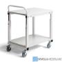 De SAP507 ESD trolley is de ideale bijzettafel voor elk soort werktafel. De concept trolley heeft een prettige afmeting van 500x700 mm en is voorzien van 4 zwenkwielen en optioneel onderbord. Met een draagvermogen van 150 kg is deze trolley geschikt voor allerlei werkzaamheden.

De SAP ESD trolley is op hoogte van 65 cm tot 90 cm instelbaar tijdens de opbouw en in naderhand eenvoudig aanpasbaar.

Deze trolley voldoet aan alle eisen om toegepast te worden in een ESD-veilige werkplaats en word vaak gebruikt als bijzettafel om diagnose apparatuur op te plaatsen.