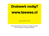 Drukkerij Teewes B.V.