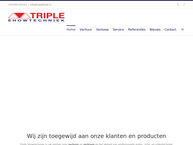 Website van Triple Showtechniek B.v. 
