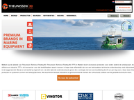 Website van Theunissen Technical Trading B.v. 