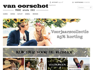 Website van Van Oorschot - Roosendaal 