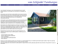 Van Schijndel Tuinhuisjes