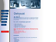 Website van Dekavat 