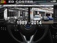 Website van Autobedrijf Ed Coster 
