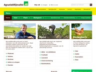 Website van Coöperatie Agruniek 
