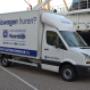Bestelwagen met laadklep