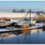 Bedrijf in de winter