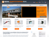 Website van Bema Kunststoffen 
