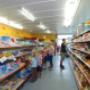 supermarkt op de camping