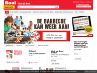 Website van Boni-Markten B.v. 