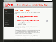 Website van Busy Help 