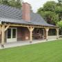 Garage met veranda
