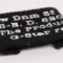 gedrukte labels