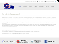 Website van Gur Autocleaning 