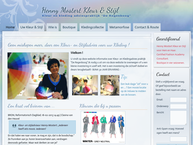 Website van Henny Mostert Kleur & Stijl 