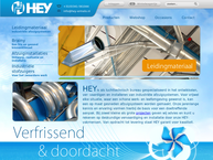 Website van Luchttechnisch Buro Hey 