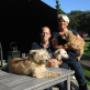 jan en anneke met hun hondjes