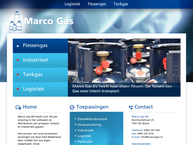 Website van Marco Gas 