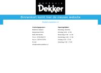 Modehuis Dekker B.v.
