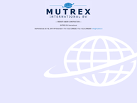 Website van Mutrex International B.v. 