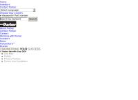 Website van Parker Filtration B.v. 