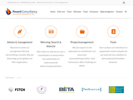 Website van Pesant Consultancy B.v. 
