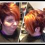 haircut and coloring