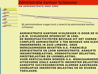 Administratiekantoor Schloesser