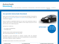 Website van Gebr. Steenbeek Autoschade B.v. 