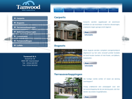 Website van Tanwood B.v. 