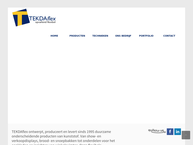 Website van Tekda Flex B.v. 