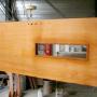 Voordeur met glasopening