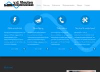 Website van v.d. Vleuten Elektrotechniek & Beveiliging 