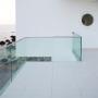 Glazen balustrade