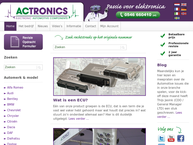 Website van ACtronics 
