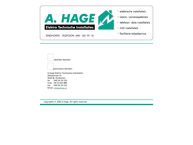 A. Hage Elektrotechnische Installaties