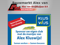 Website van Alex Van Gruijthuijsen Bouwmarkt B.v. 