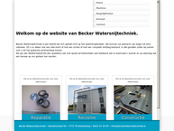 Becker Watersnijtechniek