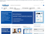 Website van FGH BANK N.V. 