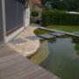 gemetselde flagstones mozaiek