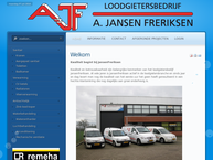 Website van Loodgietersbedrijf A. Jansen Freriksen 